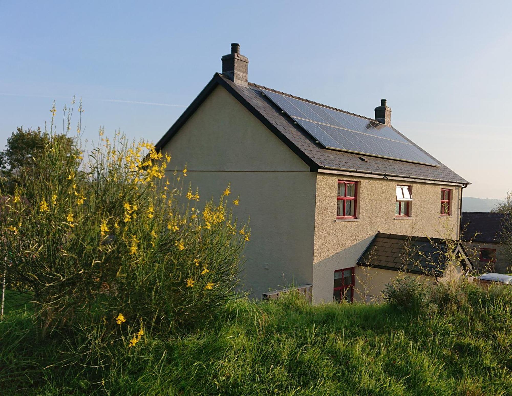 Treberfedd Farm Cottages And Cabins Lampeter Exterior foto