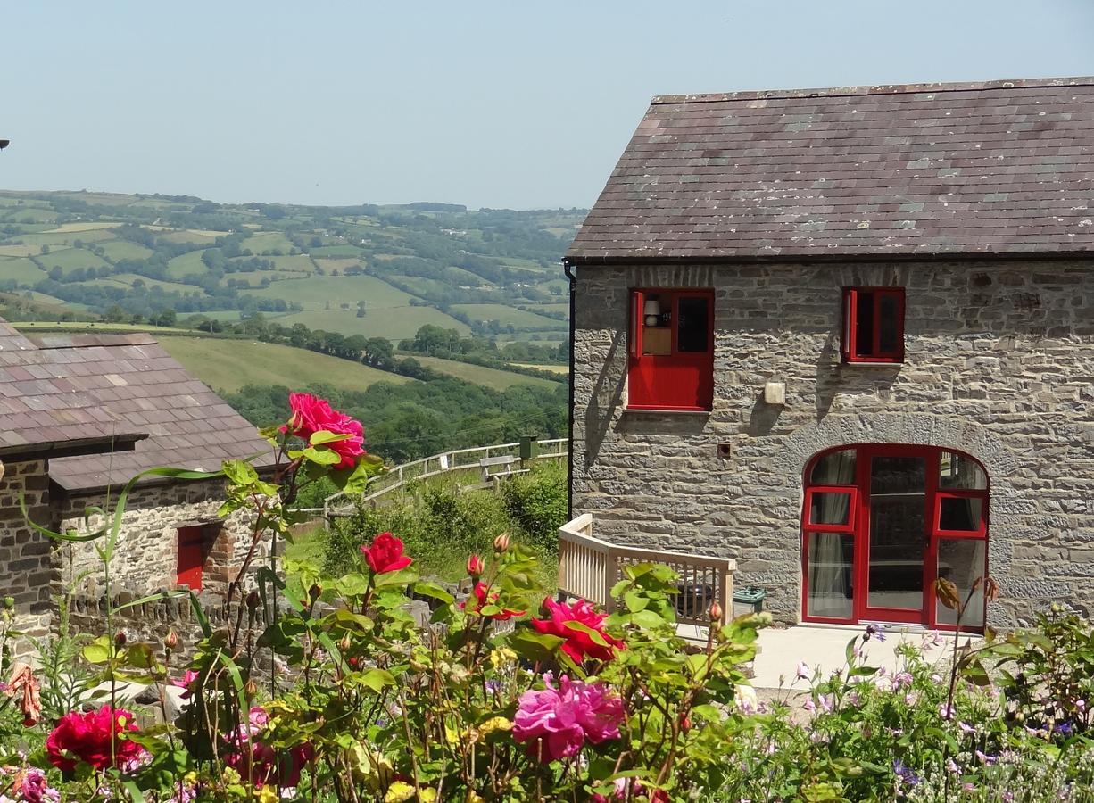 Treberfedd Farm Cottages And Cabins Lampeter Exterior foto